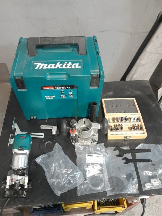 Frezarka do drewna makita.