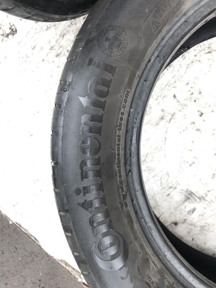 Шины Continental Eco 5 205/55r16 Пара Лето Б/у Склад Оригинал