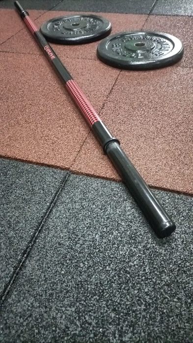 Conjunto barra + 2 discos