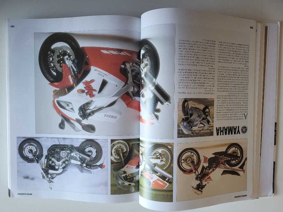 NOVA ENCICLOPÉDIA ILUSTRADA DOS MOTOCICLOS - Motos ao longo das épocas