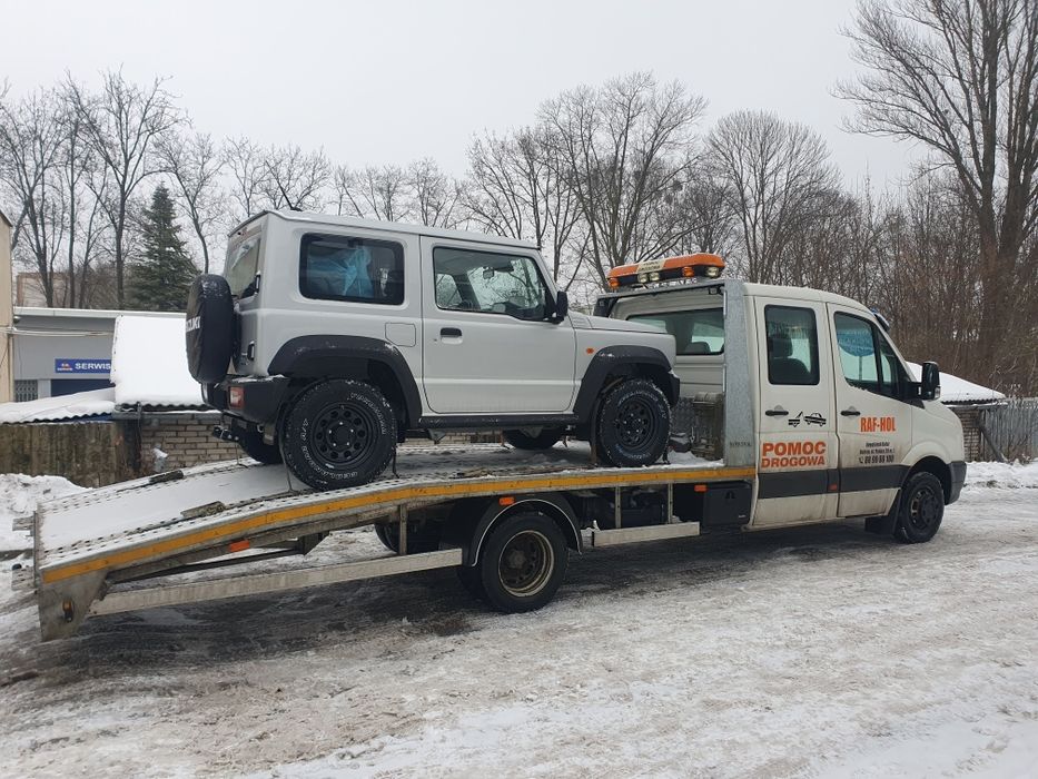 Laweta na 6, 5 osób, autolaweta, auto hol pomoc drogowa