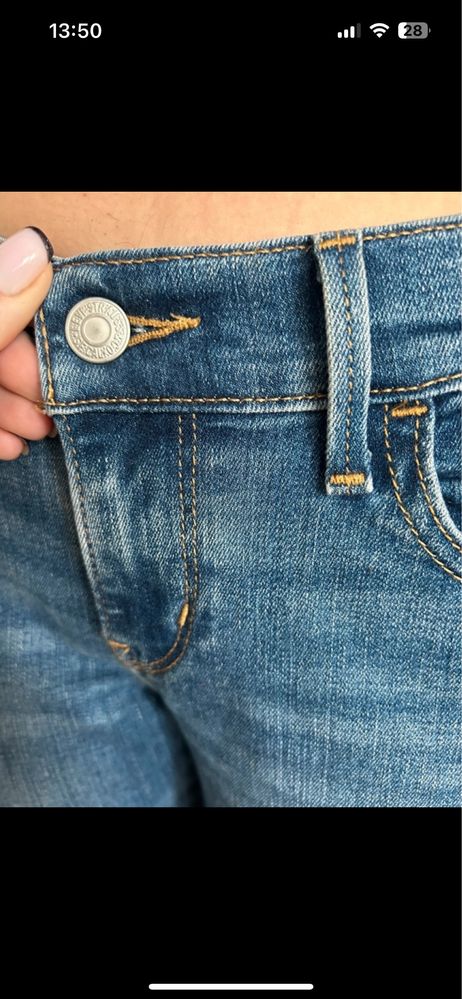 Levi’s jeansy damskie