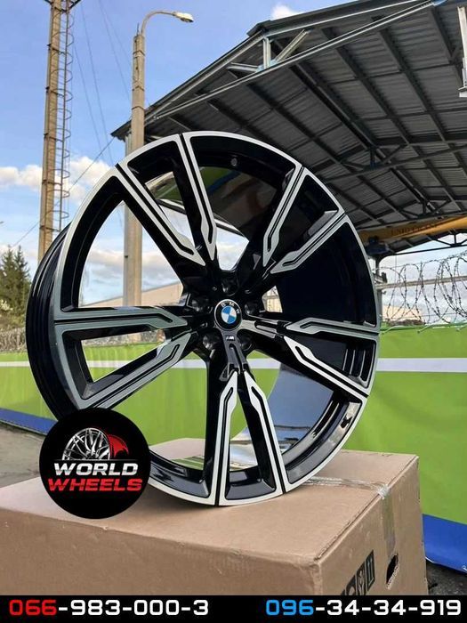 Диски R21 5x112 BMW X5 m X6 G05 G07 G06 G30 G11 G01 разношир. 747 стил