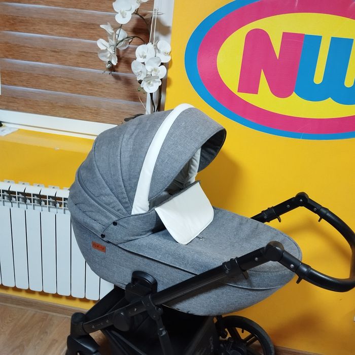 Zadbany wózek 3w1 komplet komis NW