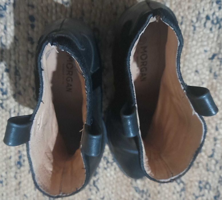 Botas morgan 40 em pele