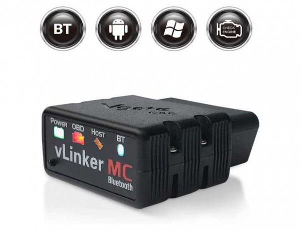 Сканер диагностический OBD2 VGate vLinker MC3.0\MC+4.0\MC+WiFi.