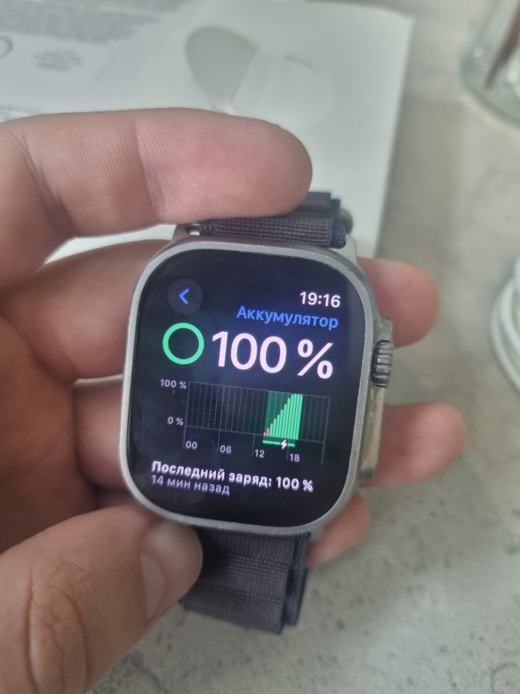 Apple watch ultra titanium 49 mm вотч ультра 49 мм