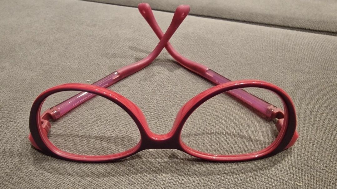 Oculos de grau e sol menina NANO silicone