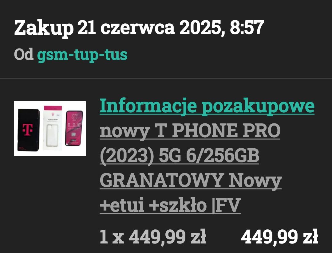 Smarfon T- phone Pro 2023