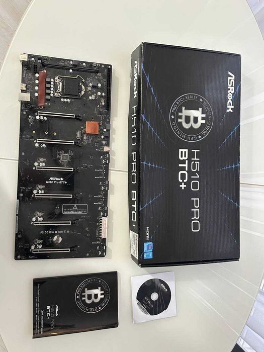 Материнська плата ASRock H510 Pro BTC+ Стан Нової