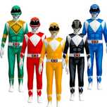 Fato Power Rangers Adulto e Criança