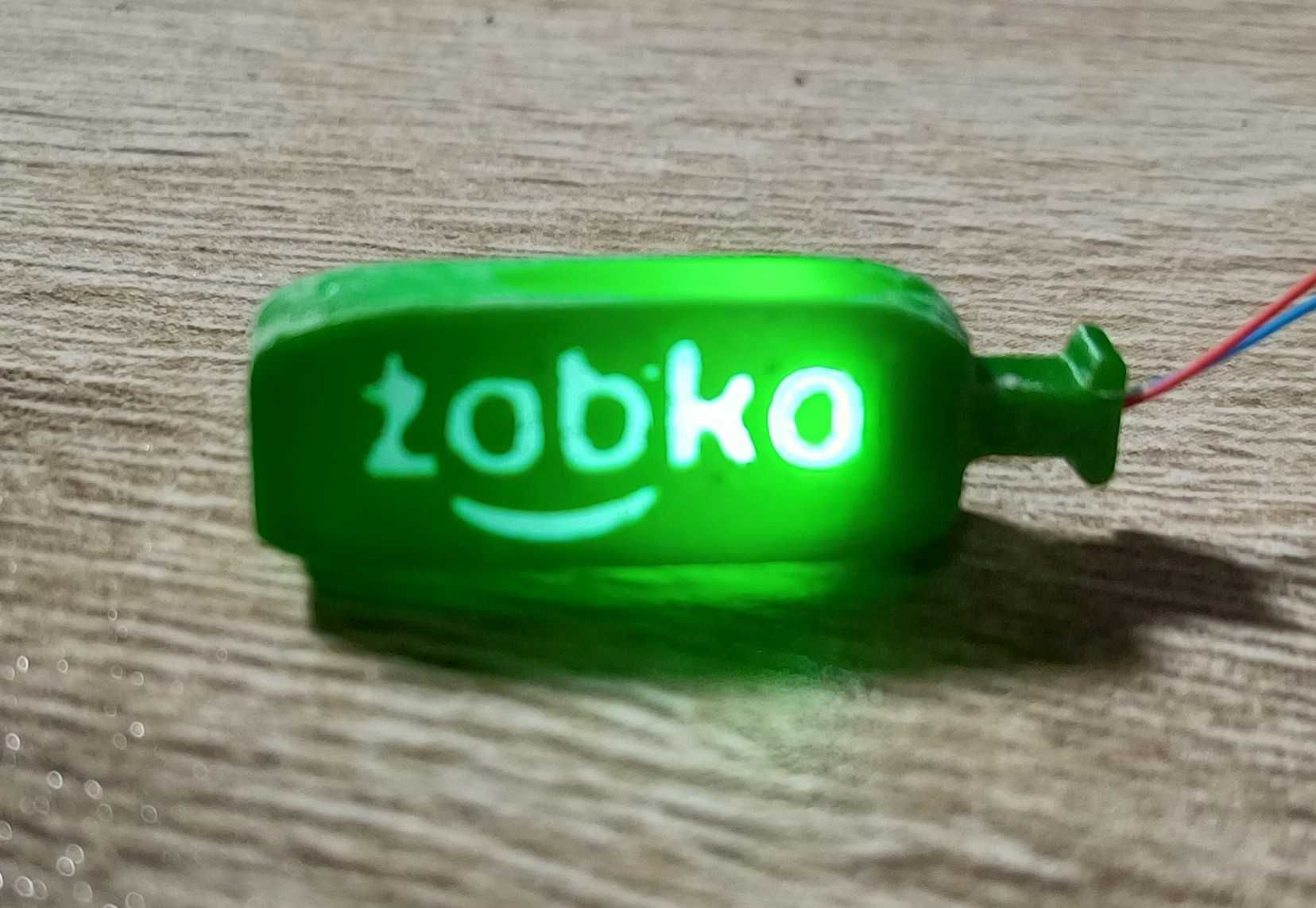 H0 szyld podświetlany