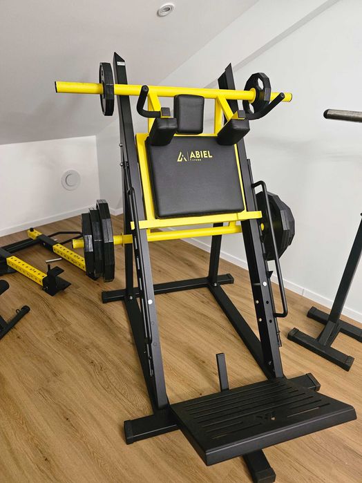 Prasa Suwnica do nóg, Maszyna do przysiadów na wolny ciężar POLECAM!