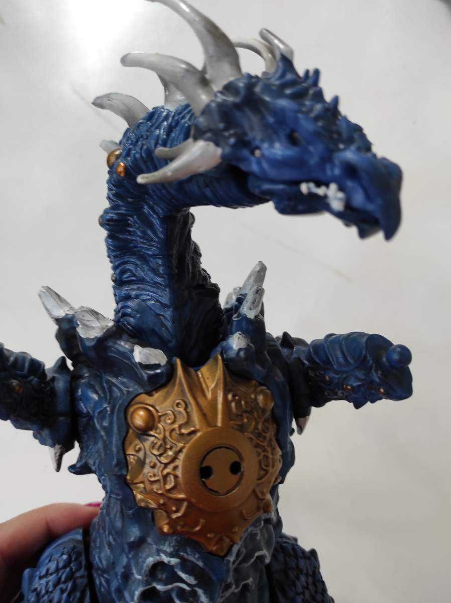 Brinquedo - Dragão Azul - Funciona a pilhas