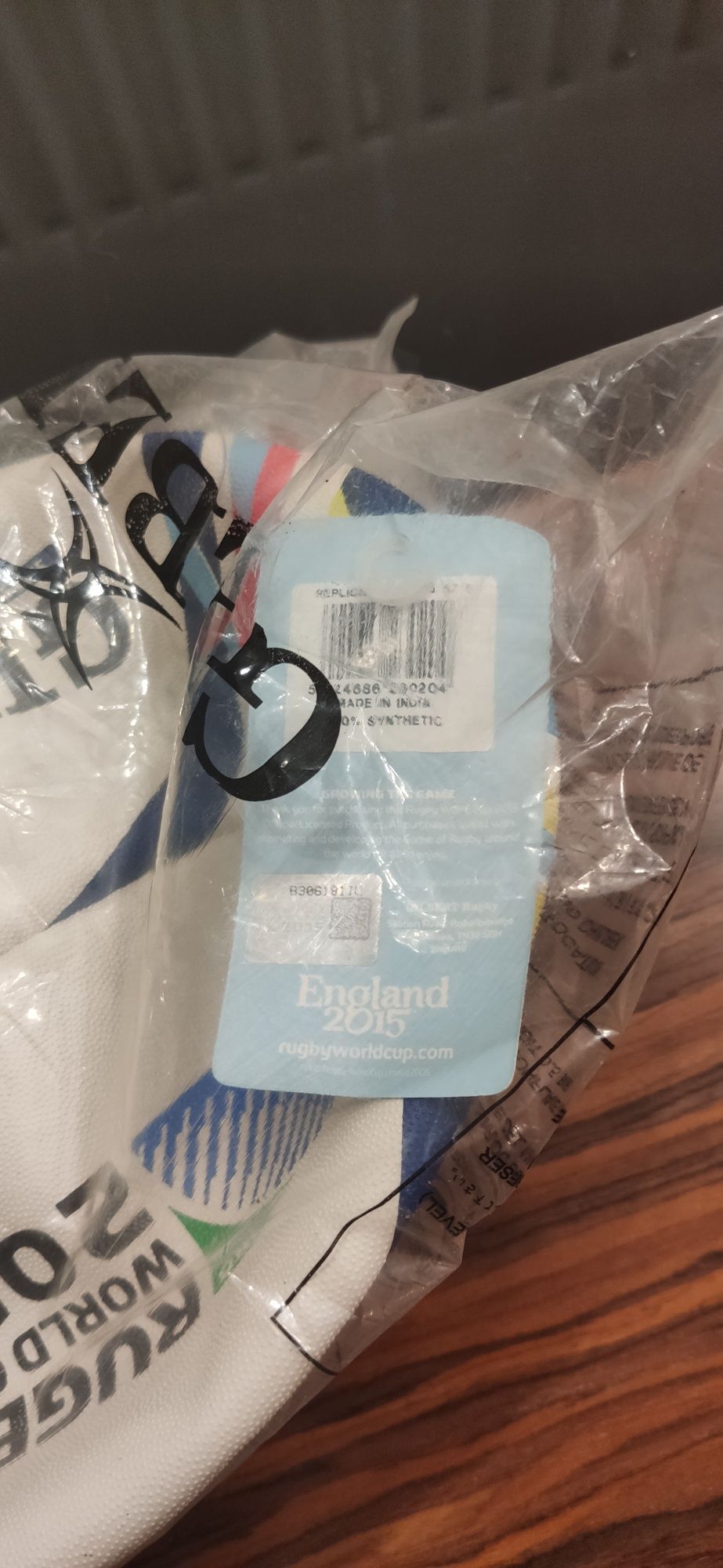 Bola de Rugby Nova Campeonato do Mundo England 2015