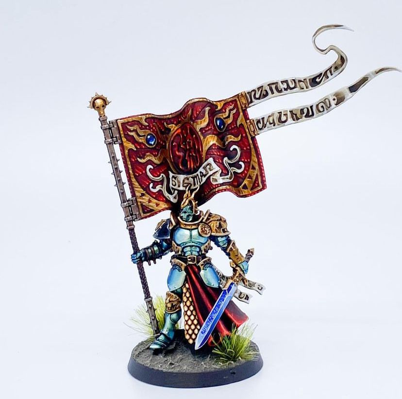 AoS Stormcast Eternals Knight Vexilior Banner Lord