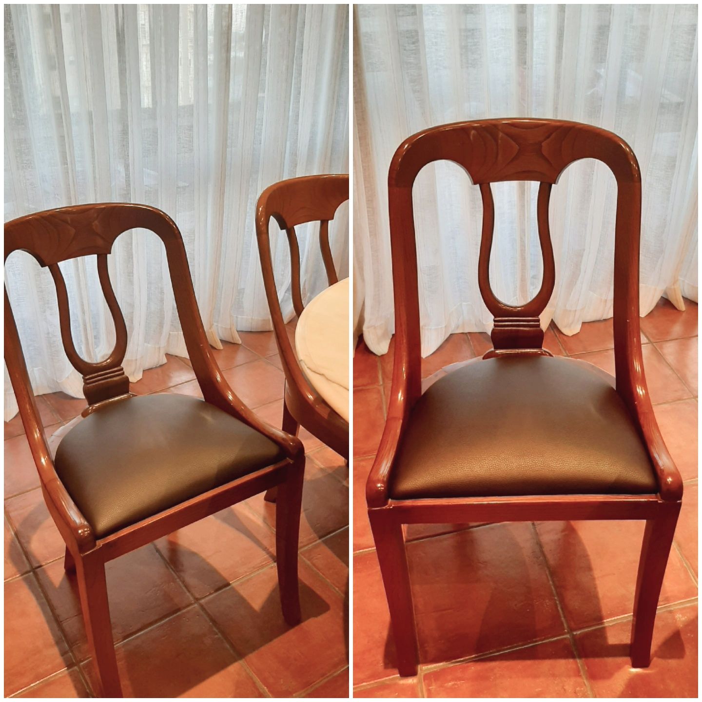 Conjunto de Mesa e 4 Cadeiras