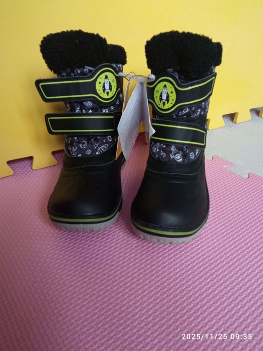 Buty zimowe śniegowce chłopięce rozm.29