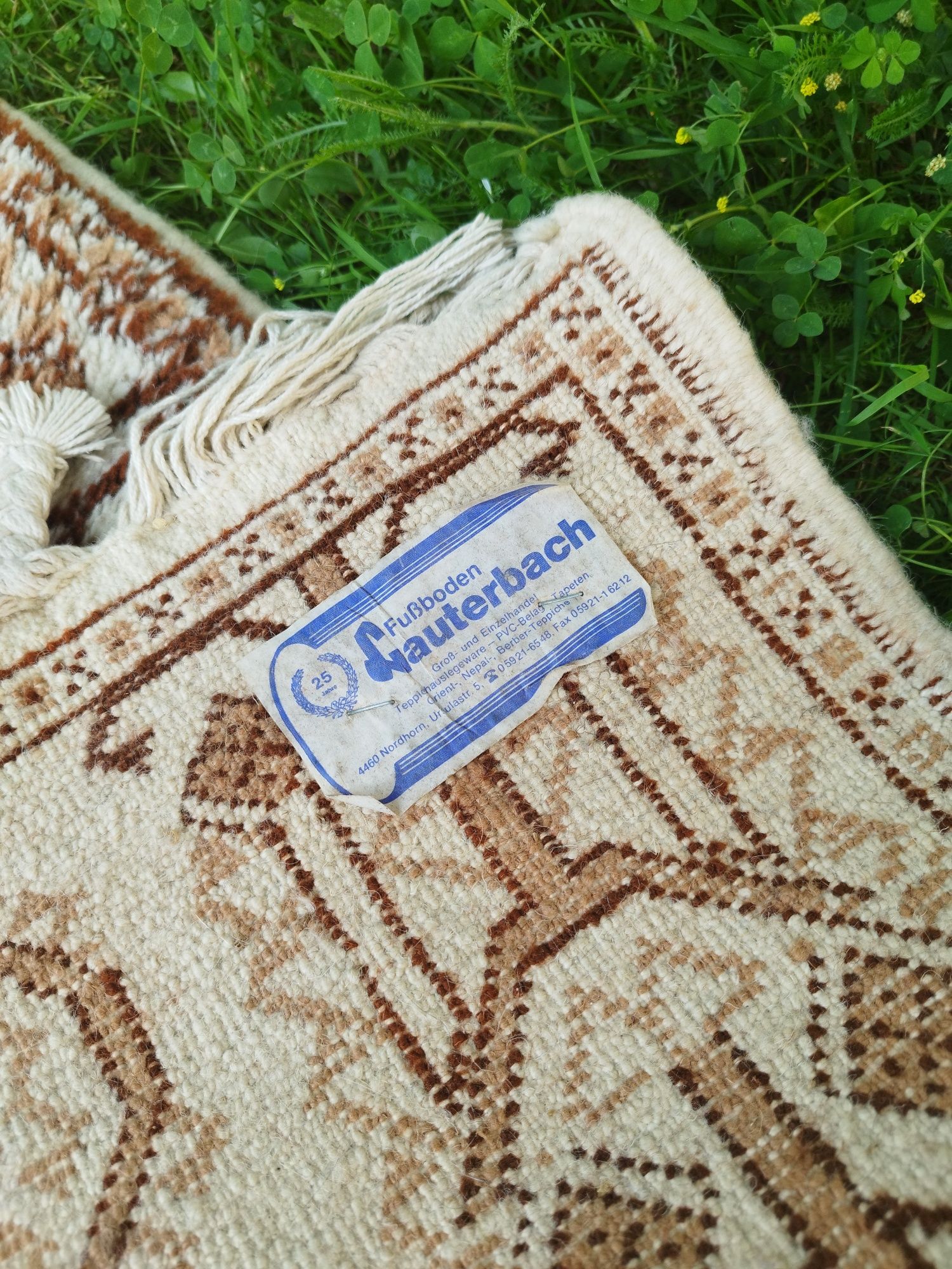 Nowy dywan marokański wełniany rozmiar 120x210
