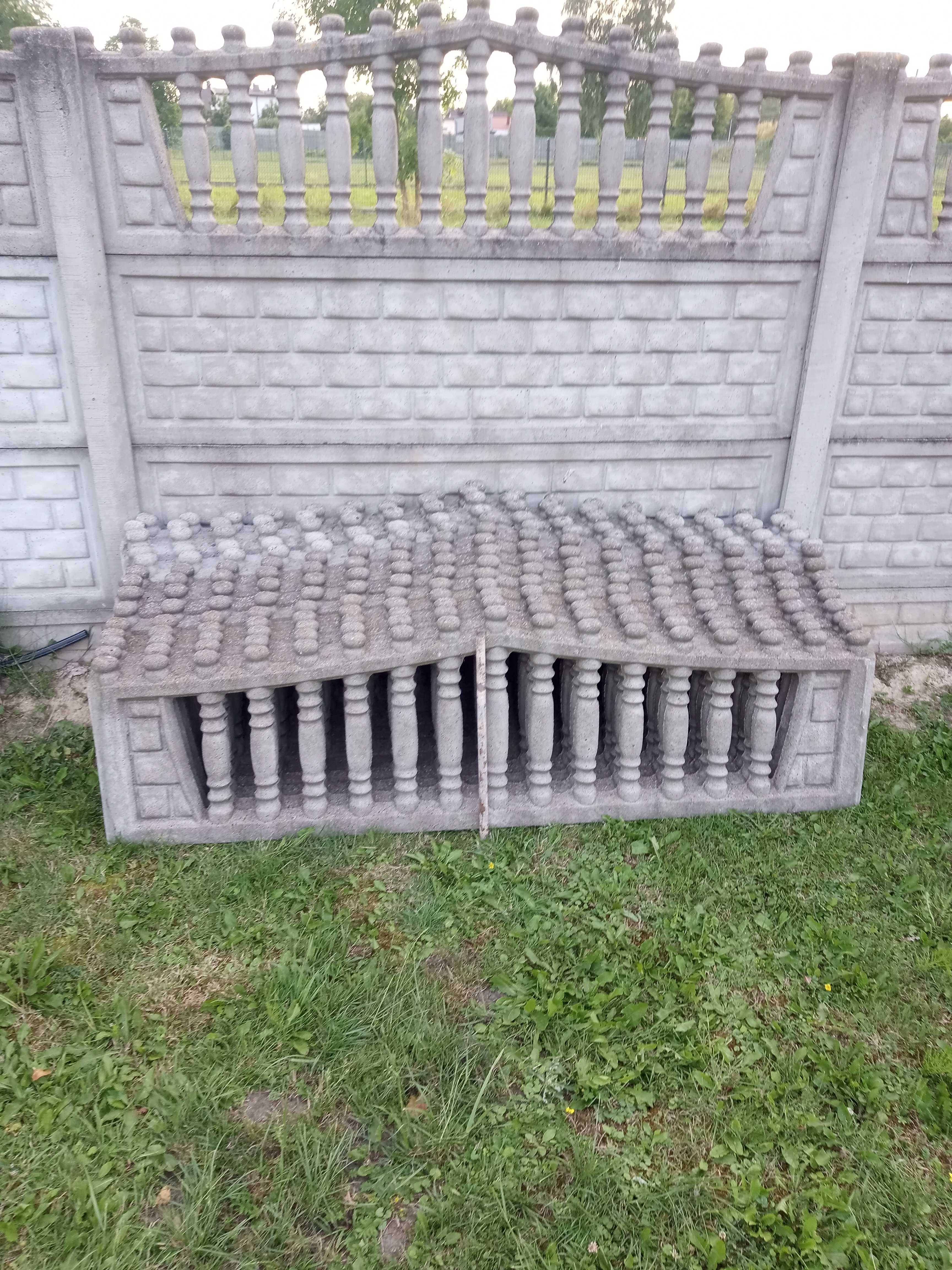 Płot betonowy,płyta ażurowa