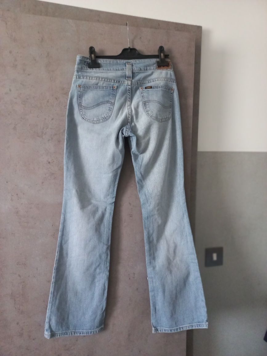 Lee spodnie jeansowe wycierane st.bdb 27/31