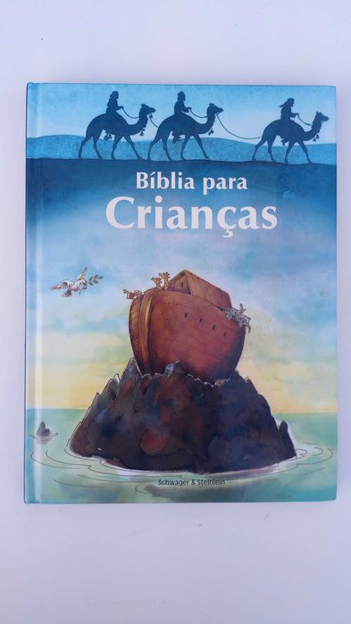 Biblia para crianças com encadernação de capa dura
