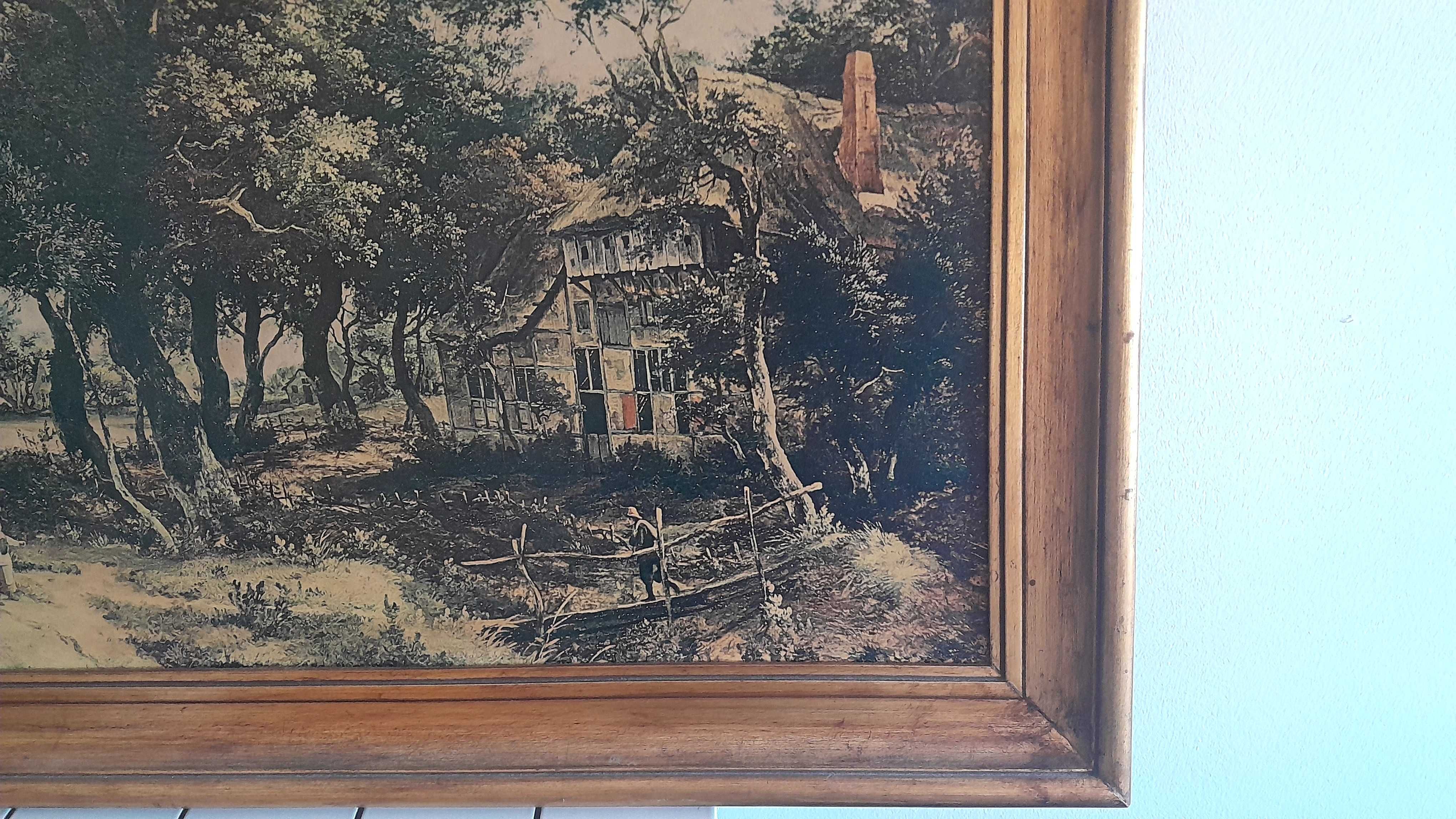 Quadro com paisagem