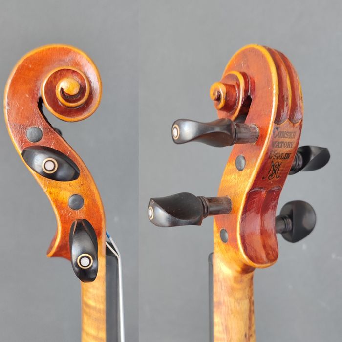 Violino Alemão Antigo de Conservatório - RESTAURADO