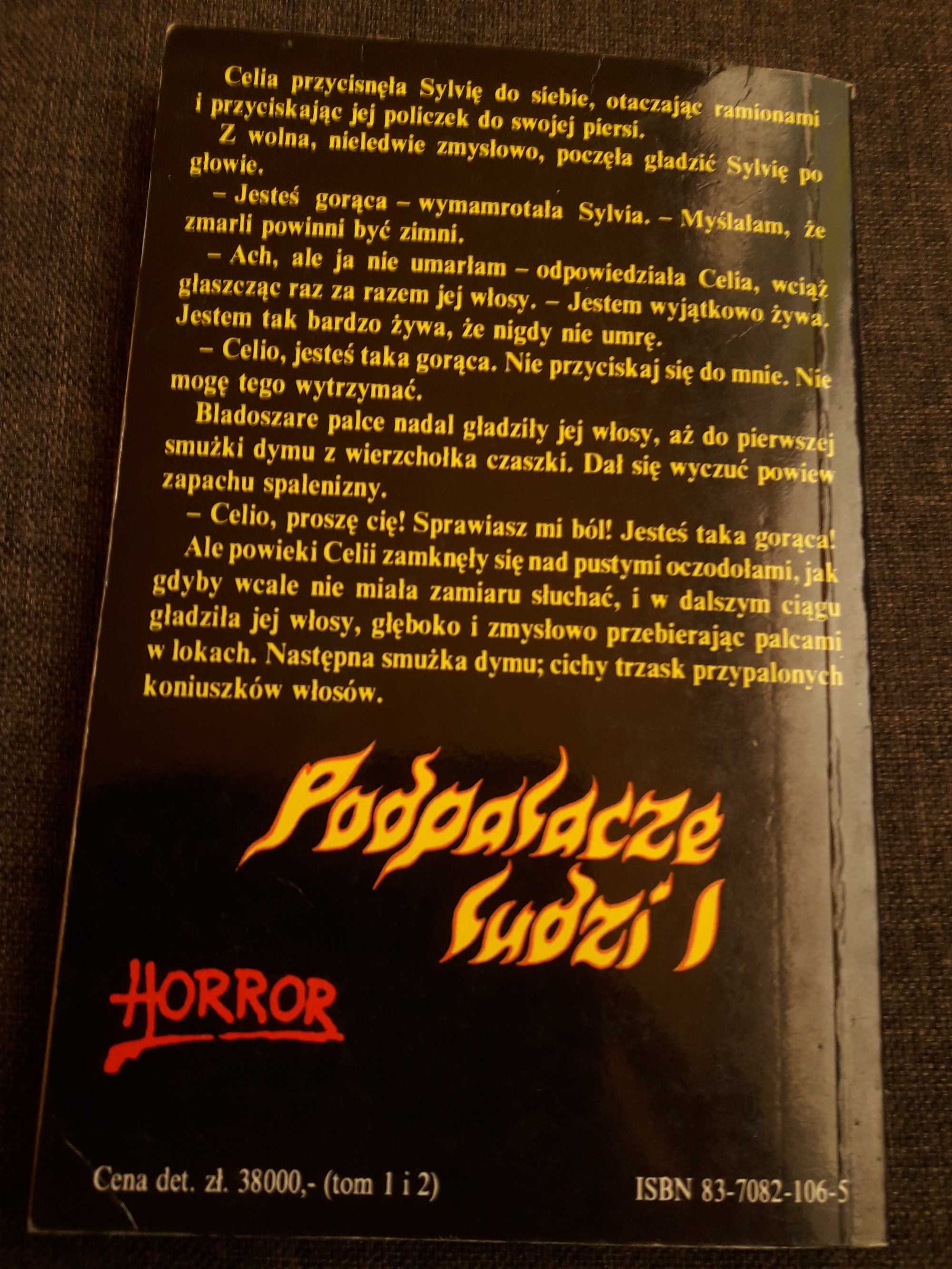 Graham Masterton Podpalacze ludzi 1 horror Amber