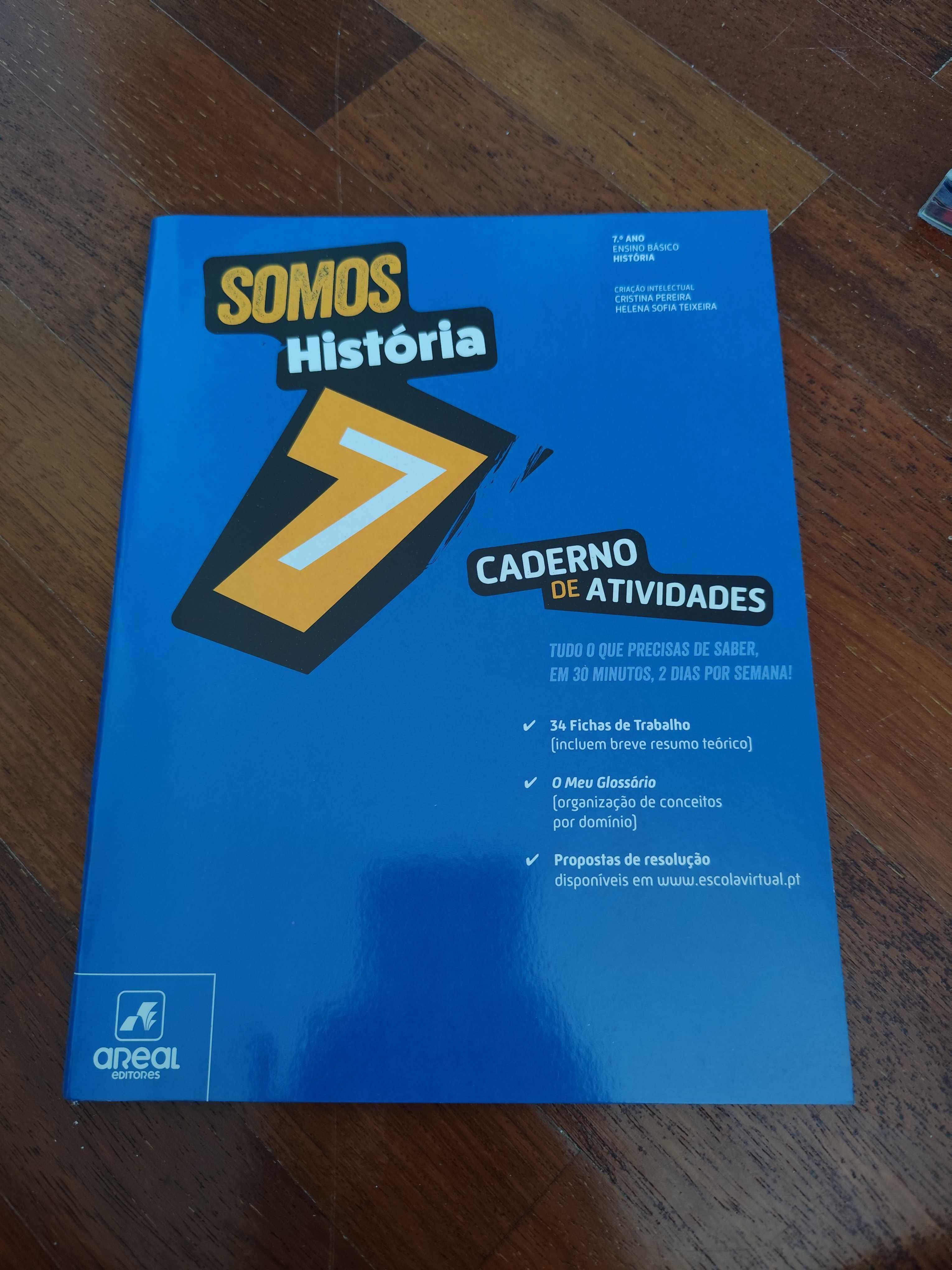 Cadernos atividades 7° ano novos