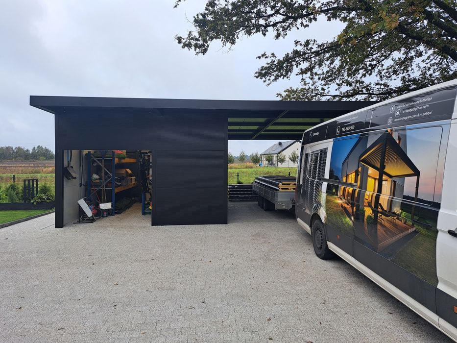 Wiata samochodowa garaz car port