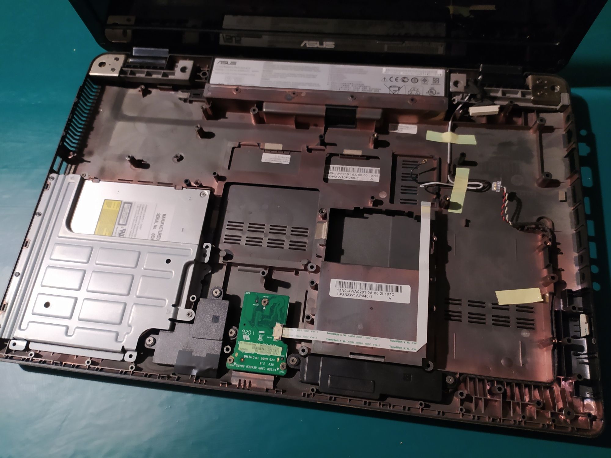 Asus k72d запчасти