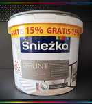Śnieżka Grunt Lateksowy 10 l + 15%