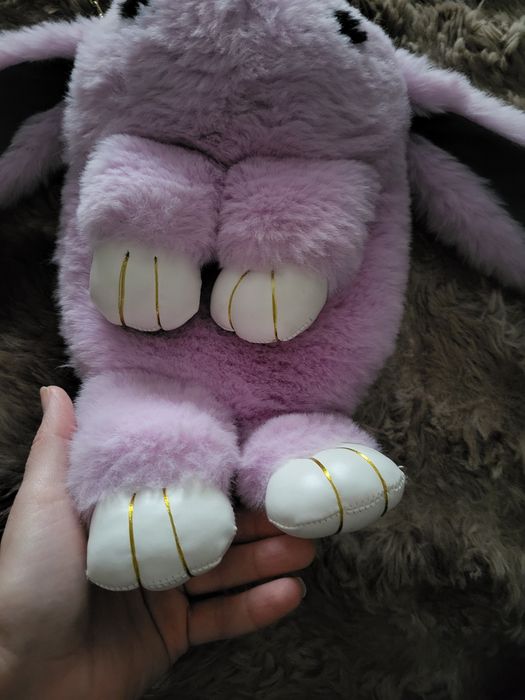 Królik króliczek plecak futrzany torebka plecaczek dla dziewczynki