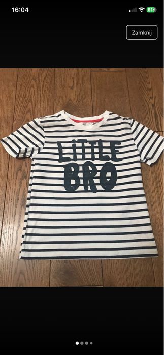 T-shirt 122/128 od H&M