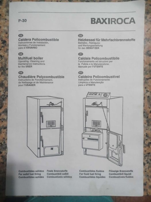 Baxi P30 Caldeira Policombustivel