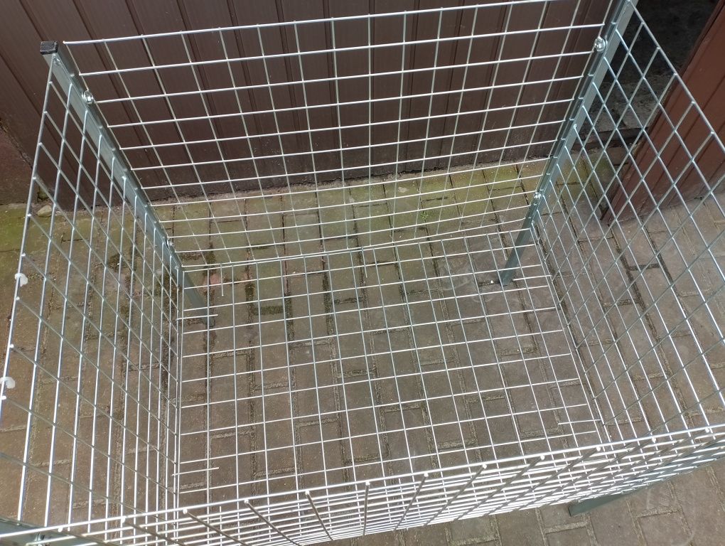 Duży kosz na profilach chromowanych 60x80 - 1 szt.