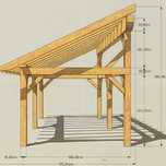 Carport, wiaty garażowe, drewniane, samochodowe, altany, zadaszenia.