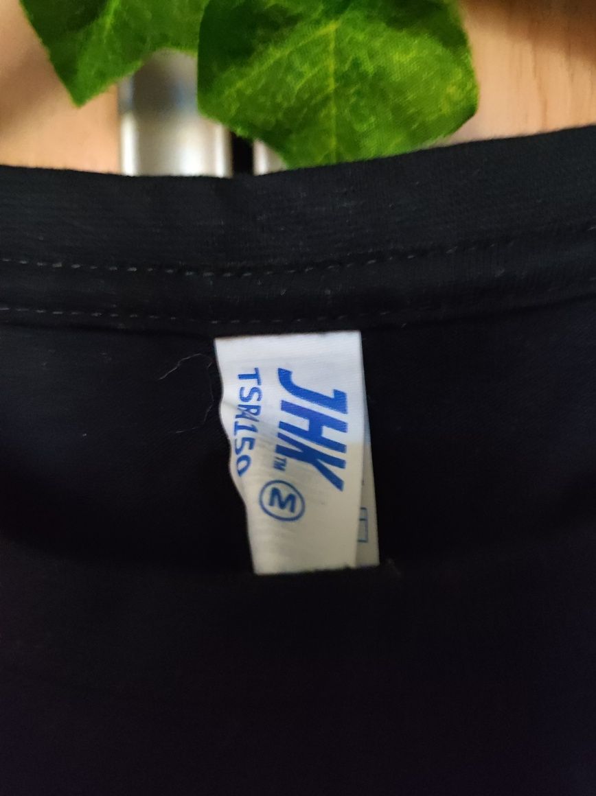Zabawny T-shirt z napisem idealny na prezent JHK M  pół człowiek pół l