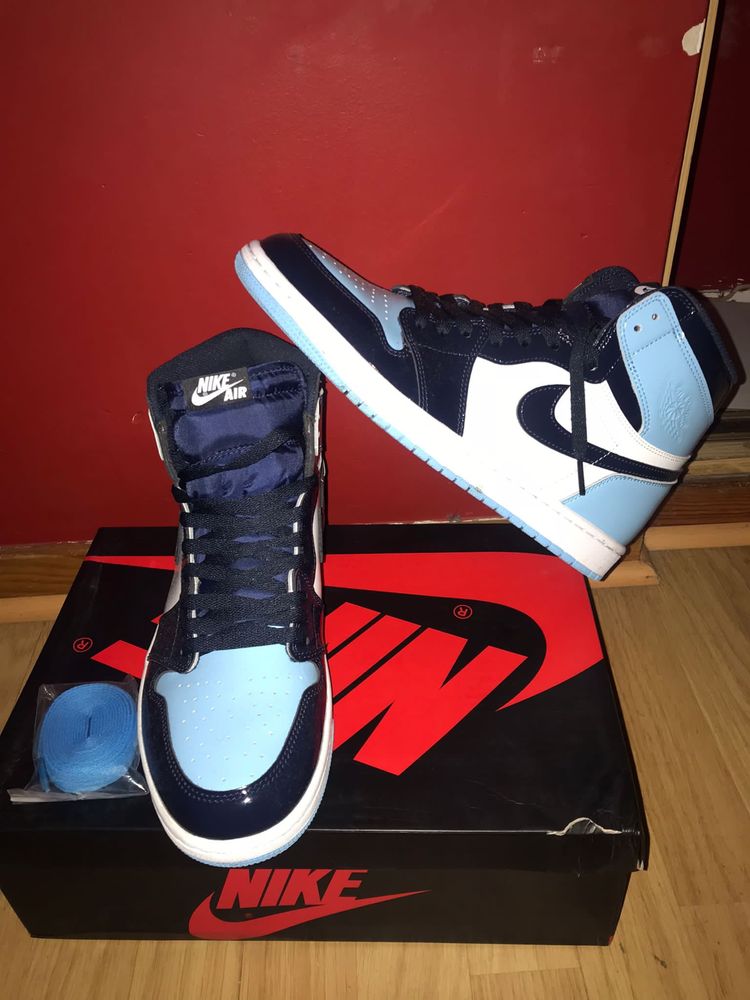 Jordan 1 Retro High UNC Patent