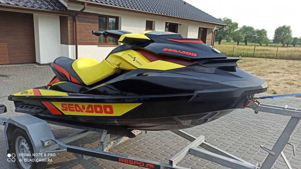 Seadoo gtr 215 stan idealny 2015 z przyczepą 119mth