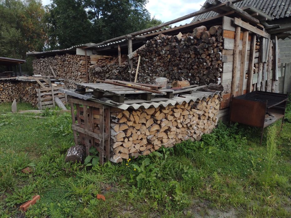 Drzewo opałowe suche