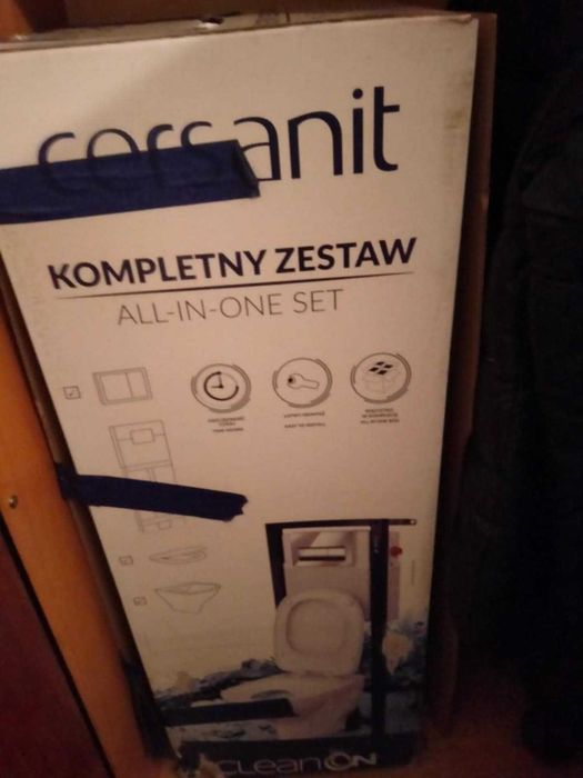 Zestaw podtynkowy WC Cersanit CleanOn – kompletny zestaw
