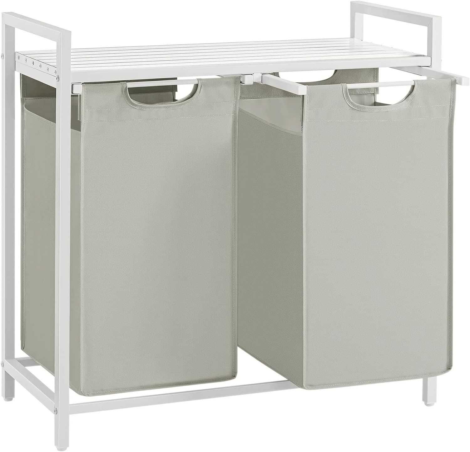 Nowy kosz na pranie/ organizer/ pojemnik/2 komory/2x46L/VASAGLE !7759!