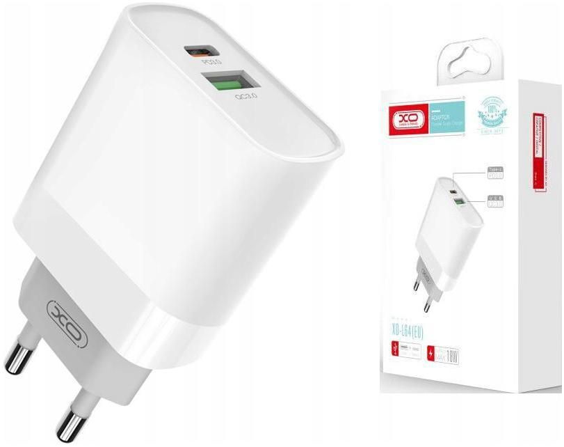 Szybka Ładowarka Fast 18W Usb-C I Usb Do Iphone