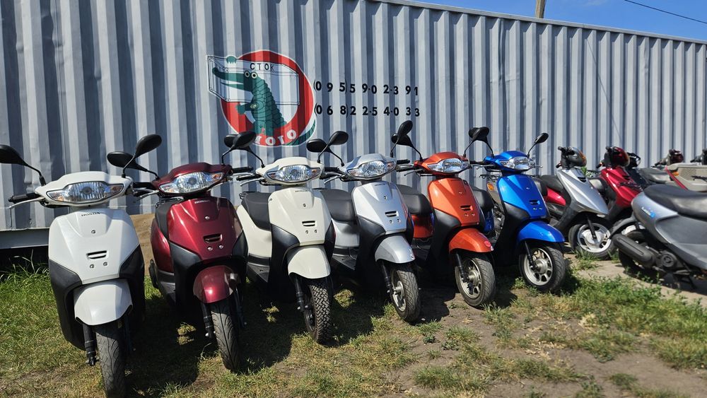 ПРОДАЖ скутерів Suzuku Mollet без пробігу по Уктаїні.Стокмото ДОСТАВКА