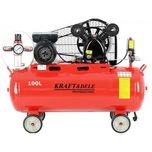 Kompresor olejowy 100L sprężarka 8bar 480L/min dwa tłoki + separator