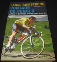 Livro Vontade de Vencer Lance Armstrong Edições 70