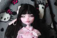 lalka monster high kawaii ooak custom repaint