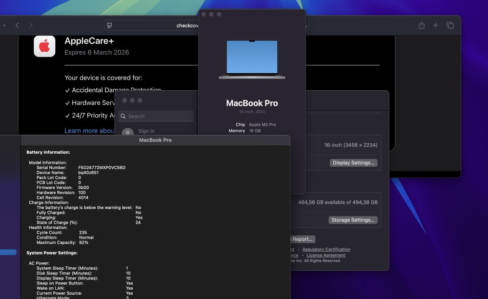 Apple Macbook Pro 16 2023 M2 Pro 12/19C 16GB RAM 512GB SSD IL6399